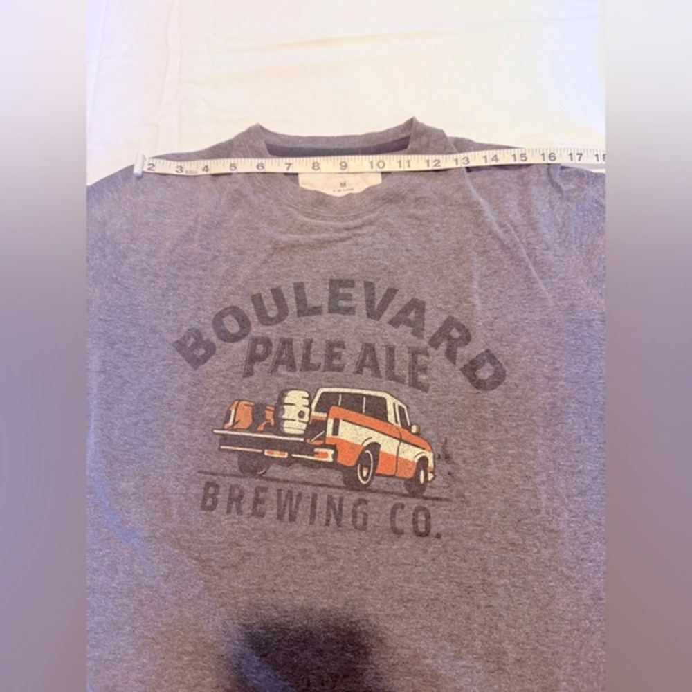 Vintage Boulevard Brewing Co. Pale Ale T-Shirt by Camp David – Heather Grey | S - Picture 4 of 8
